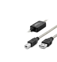 Usb Printer Kablosu 10 M - Silver Siyah HDX7559