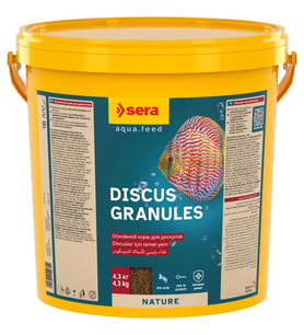 Sera Discus Granules Nature 100 gr ( Açık) Balık Yemi Sarımsaklı Skt : 01/2029