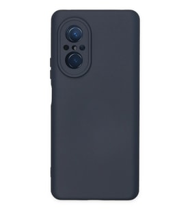 Pilelistore   Huawei Nova 9 SE Kılıf Nano içi Kadife Silikon - Lacivert