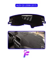 AUDI Q5 (2008-2017) Araca Özel Torpido Örtüsü Ön Göğüs Kılıfı Tam Koruma Oto Aksesuar C83