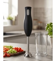 El Blenderı Paslanmaz Çelik Metal Ayaklı Ergonomik Tasarımlı Mutfak Blender