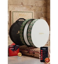 Midex BR-411 Kaliteli Bendir Def Akort Ayarlı EL Tutma Oyuklu Çantalı