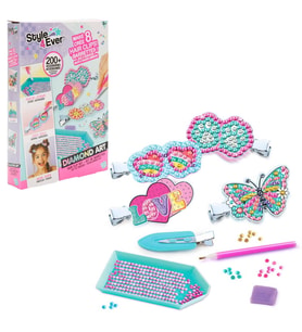 28851 Sun-cnl-hobi Set Style 4EVER Dıamond Art Saç Tokası Yapımı