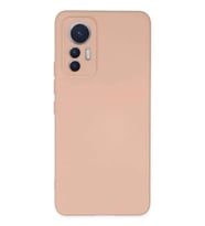 Mi 12 Lite Kılıf Nano içi Kadife Silikon - Pudra