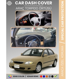 KİA SEPHİA (1998-2004) Torpido Örtüsü Panel Koruma Torpido Koruma Tam Uyum Çatlamayı Önler