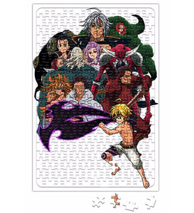 10 Mandamentos vs Meliodas Puzzle 240 Parça A3