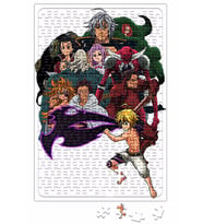 10 Mandamentos vs Meliodas Puzzle 240 Parça A3