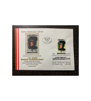 Österreich FDC 100 Jahre Wiener Volksbildung AVUSTURYA 1987 özel Pullu İlkgün Zarfı Resimdeki Ürü