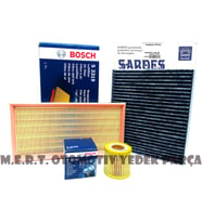 Skoda Fabia 1.2 12V Filtre Bakım Seti 2004-2008 (Azq Bme)