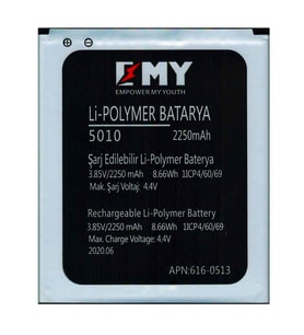 Vestel Venus V3 5010 Uyumlu EMY Batarya