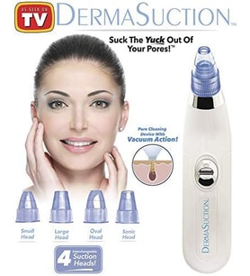 Derma Suction 40 Kpa Vakumlu Siyah Nokta ve Yüz Temizleme Cihazı
