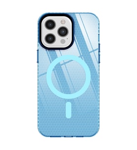 Apple İphone 12 Pro Max Kılıf Beta Magneticsafe Silikon - Mavi