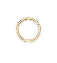 Rose Altın Büyük Boy 15 mm Klasik Halka Piercing