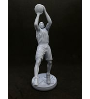 Kobe Bryant 3D Baskı Figürü - 15 cm Boyanabilir