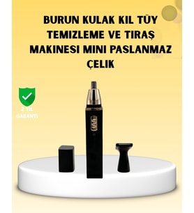 Şarjlı Burun Ve Kulak Kılı Temizleme Cihazı