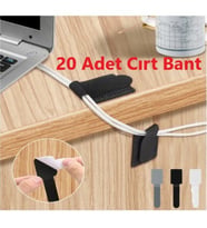 20 Adet Kendinden Yapışkanlı Cırt Cırtlı Bant (5343)