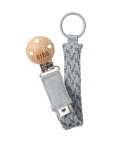 Bibs Paci Braid Emzik Askısı - Cloud / Iron