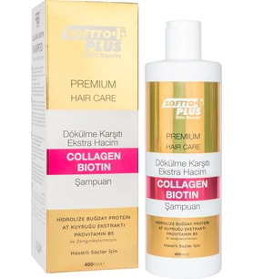 SOFTTO PLUS KOLAJEN & BİOTİN ŞAMPUAN 400 ML