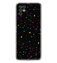 Infinix Note 10 Kılıf Silikon Desen Özel Seri Puantiye ve Ay 1726