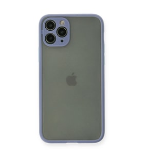 Apple iPhone 11 Pro Kılıf Montreal Silikon Kapak - Gri