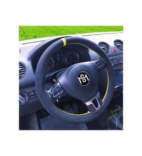 Sm Motors Alcantara Direksiyon Kılıfı Vip 1. Sınıf Sarı