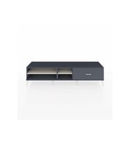 Hyperion TV Ünitesi 2 Raflı Tek Çekmeceli  220x44x51 Antrasit-Aytaşı/Antrasit