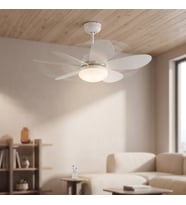 LED Tan Vantilatörü - ize - 52 cm - Zaman Ayarlı - Uzatma Duy Aparatlı