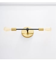 Retro Modern Gold 2 Li Tavan Plofyoner Rustik Avize