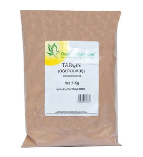 Tarçın Öğütülmüş Doğal 1000 Gr Paket