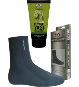 Ibni Sina Kuyruk Yağı Masaj Kremi 50 Ml Su Isı Geçirmeyen Mest Çorap (M)