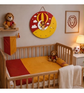 Bebek İsme Özel Hediyelik Kapı Süsü - Led Işıklı