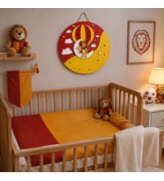 Bebek İsme Özel Hediyelik Kapı Süsü - Led Işıklı