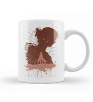 Attack On Titan Eren Jaeger In Silhouette Kupa Bardak Porselen