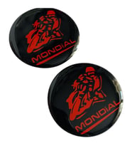 Mondial Logo Damla Etiket 5X5 Cm 2' Li Siyah