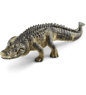 Schleich 14727 – Alligator, Hayvan Oyun Figürü (Krem)