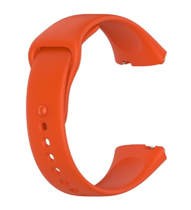 Microsonic Xiaomi Redmi Watch 3 Lite Kordon, Silicone Sport Band Turuncu (Turuncu)