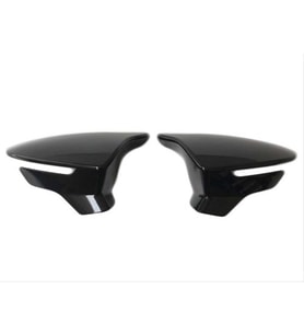 ÇMK Seat Leon 2012-2016 Batman Ayna Kapağı Piano Black