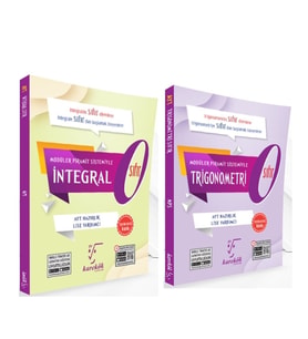 Karekök Yayınları Türev ve İntegral Sıfır 2 Kitap Set