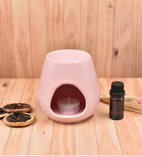 Dekoratif Pembe Renkli Buhurdanlık& Buhurdanlık Kokusu