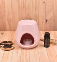 Dekoratif Pembe Renkli Buhurdanlık& Buhurdanlık Kokusu