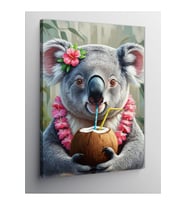 Kanvas Tablo Hindistan Cevizli Koala 50 X 70 Cnvsdkey-125892-50-70