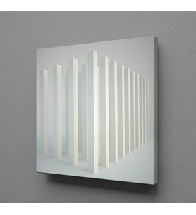 3 BOYUTLU ÇUBUKLAR KANVAS TABLO 160x160cm