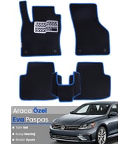 Volkswagen Passat B7 (2011-2014) Uyumlu EVA Paspas Tam Set–Araca Özel,Su Geçirmez,Hızlı Montaj
