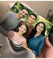 Premium Kişiye Özel 2 Adet Metal Poster Tablo Full Hd Kalite Baskı 15x15 cm