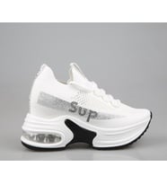 GUJA 24y300-3 Dolgu Topuk Beyaz Kadın Sneakers