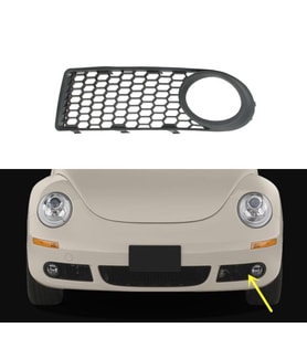 VOLKSWAGEN NEW BEETLE 2005 - 2010 SOL SİS FARI ÇERÇEVESİ SİSLİ