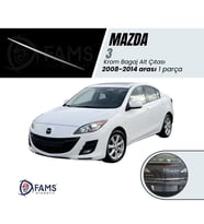 Mazda 3 Krom Bagaj Alt Çıtası 2008-2014 Arası P. Çelik (Sedan)