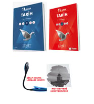 Limit Yayınları 2025-2026 11. Sınıf Tarih Konu Anlatım Föyleri Ve Soru Bankası Bir Arada Elit Seti (Çok Renkli)