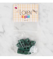 Crafts 8 Li Koyu Yeşil Çoban Düğme - 125