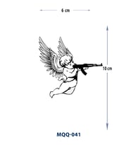 MQQ-041 MELEK DESEN GEÇİCİ DÖVME-TATTO